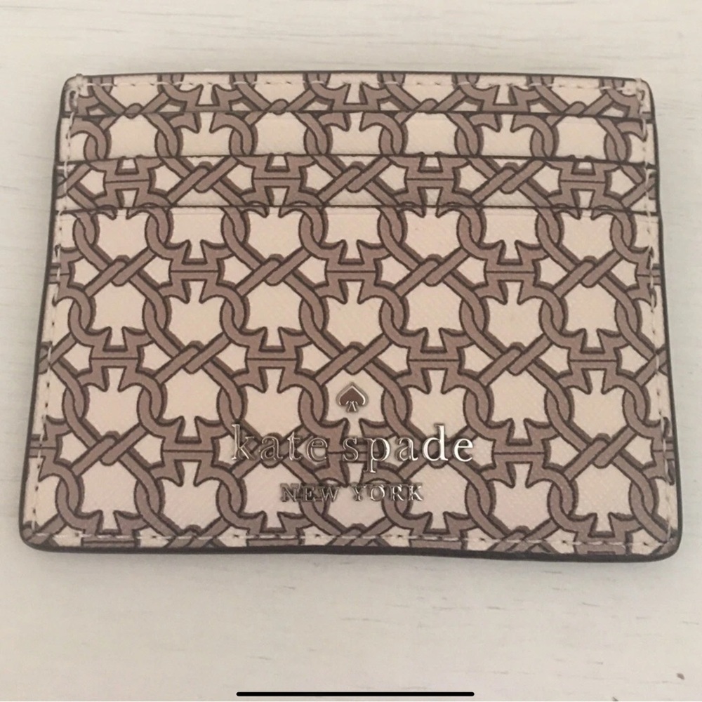 Kate Spade Link Card Holder NWOT